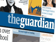 Guardian front page pic