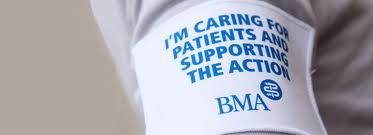 BMA caring for patients and supporting the action