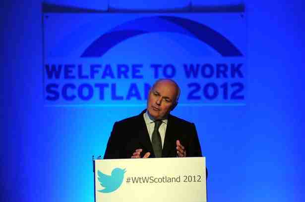 Iain Duncan Smith speaks at Glasgow Welfare to Work conference