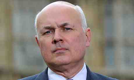 Iain Duncan Smith: "the most industrious MP at building a pariah class". Photograph: Robin Bell/Rex Features