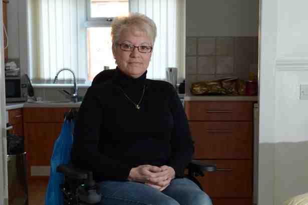 Janice Martin at her home in Coatbridge