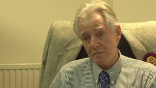 Ukip candidate Geoffrey Clark called for an NHS review to look at compulsory abortion of foetuses with Down's syndrome or spina bifida http://www.bbc.co.uk/news/uk-england-kent-20813977