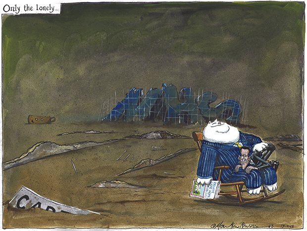 Jeremy Hunt's NHS by Guardian Cartoonist and Black Triangle supporter Martin Rowson